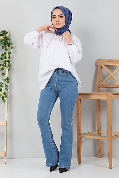 MODAMİHRAM Chinohose Pantalon Flare Jeans - Flare Jeans günstig online kaufen