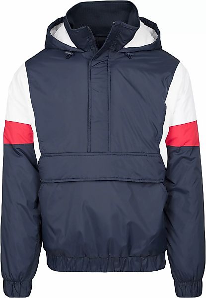 URBAN CLASSICS Winterjacke "Urban Classics Herren 3-Tone Pull Over Jacket", günstig online kaufen