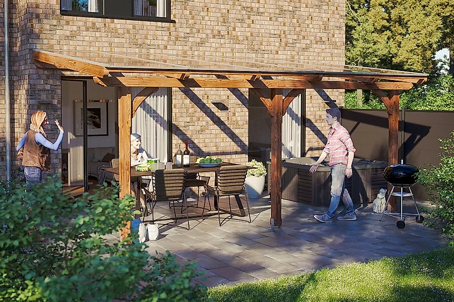 Skanholz Terrassendach "Rimini" Douglasie günstig online kaufen