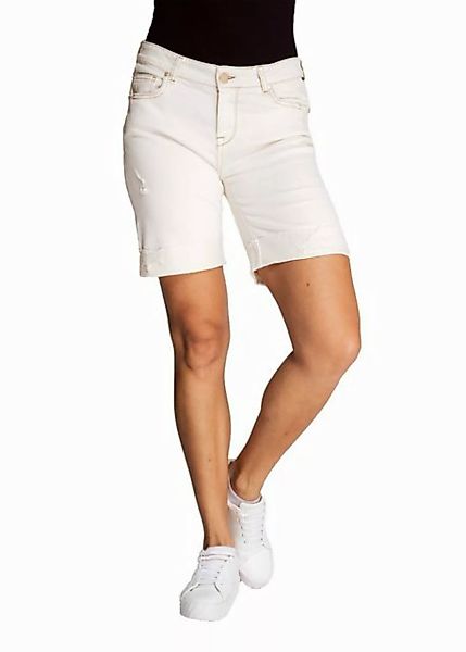 Zhrill Chinos Jeans Short NOVA Off White (0-tlg) angenehmer Tragekomfort günstig online kaufen