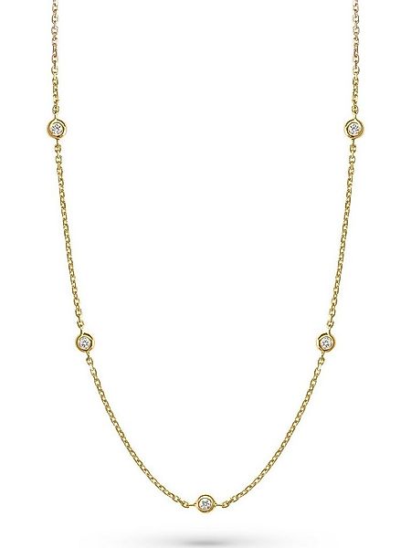 CHRIST Collier CHRIST Damen-Kette 585er Gelbgold 5 Diamant günstig online kaufen