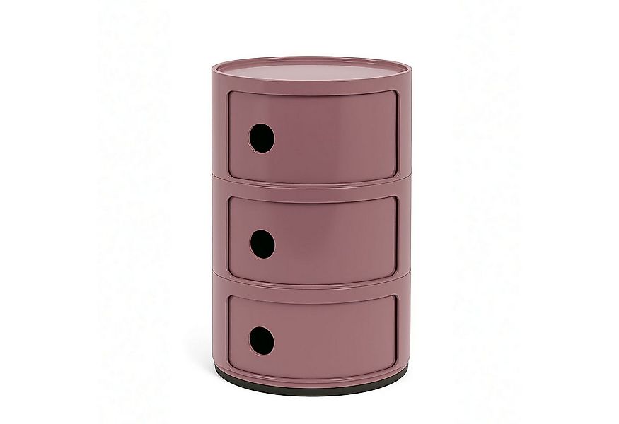 Kartell Container Componibili mit drei Fächern Malve günstig online kaufen