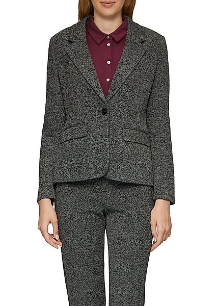 s.Oliver BLACK LABEL Kurzblazer mit Stretch und 1-Knopf-Verschluss günstig online kaufen