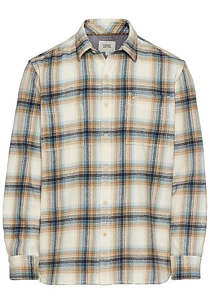 camel active Karohemd regular fit aus Baumwolle Langarm Kentkragen Kentkrag günstig online kaufen
