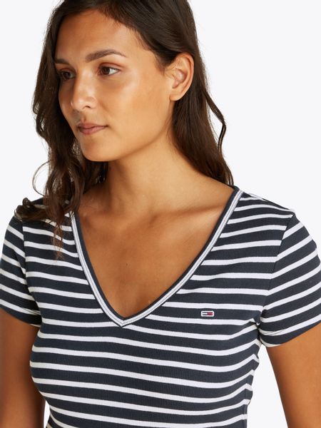 Tommy Jeans Kurzarmshirt TJW SLIM ESSENTIAL günstig online kaufen