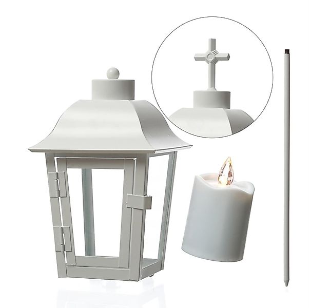 MARELIDA LED Laterne Grablaterne mit LED günstig online kaufen