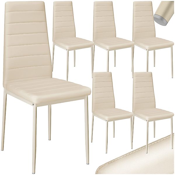 tectake Esszimmerstuhl Set Esszimmerstuhl (Set., 6 günstig online kaufen