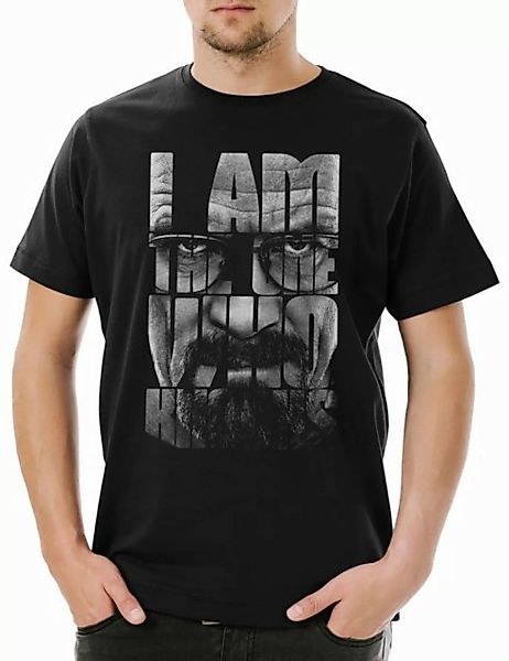 Urban Backwoods Print-Shirt I Am The One Who Knocks Herren T-Shirt Walt Bre günstig online kaufen