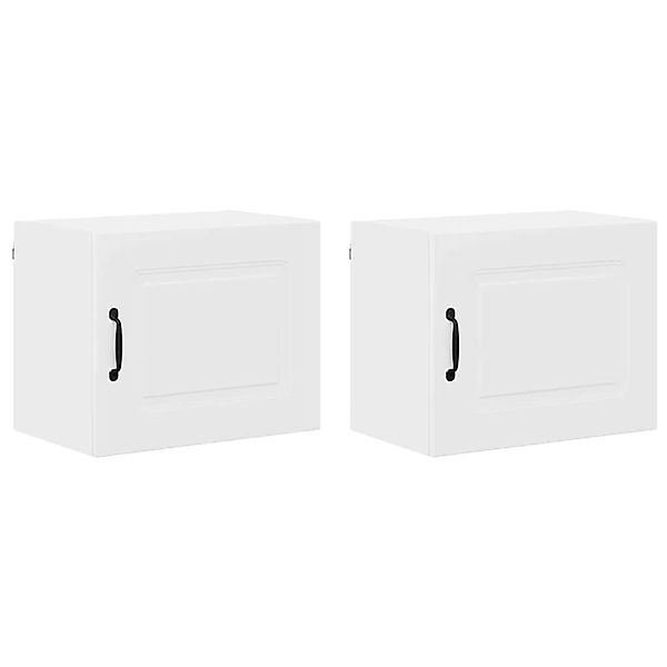 vidaXL Küchenwandschrank 2 Stk Weiß 50 x 31 x 40 cm Holzwerkstoff 884535 günstig online kaufen