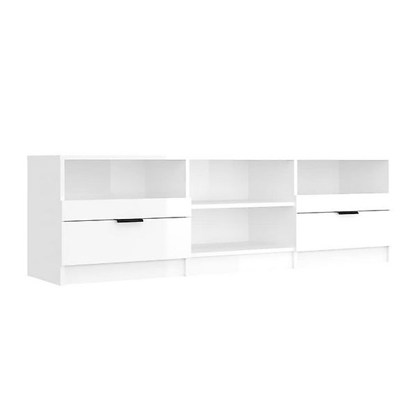 vidaXL TV-Schrank TV-Board Hochglanz-Weiß 150x33,5x45 cm Holzwerkstoff günstig online kaufen
