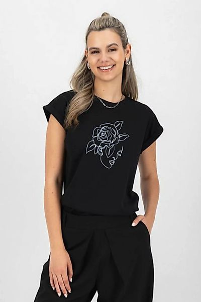 Alife & Kickin Rundhalsshirt EnidAK P Shirt rose face Damen Kurzarmshirt, S günstig online kaufen
