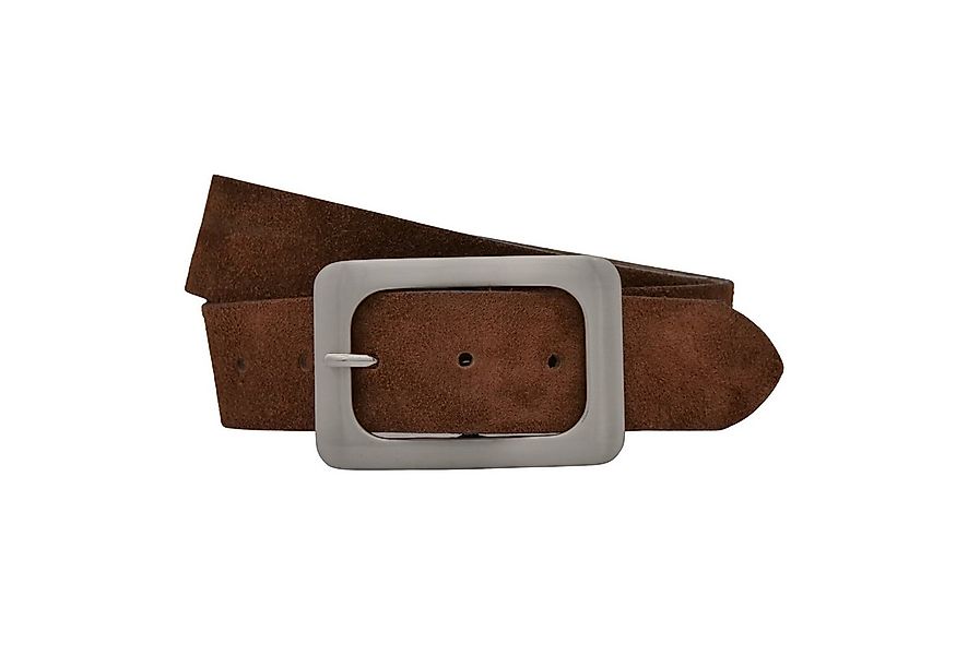 AnnaMatoni Ledergürtel AnnaMatoni Damen Ledergürtel in hochwertigem Velour günstig online kaufen