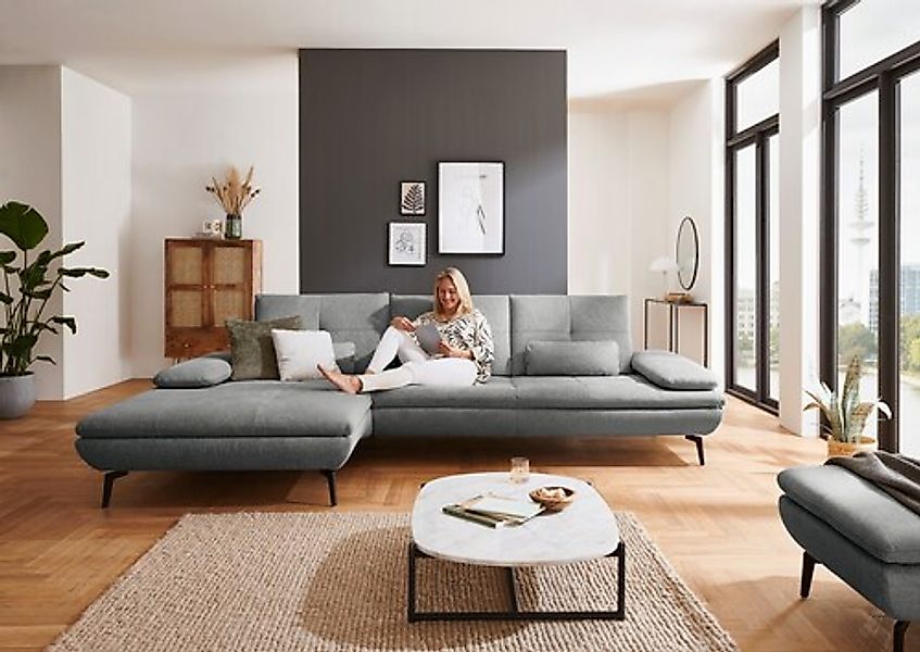 Die PlanBar Ecksofa »MP-IN23002 L-Form« wahlweise mit Armteil- und Sitztief günstig online kaufen