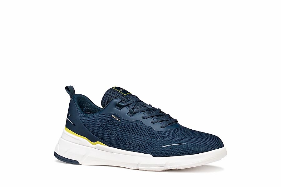 Geox Sneaker "U VITTOUR" Halbschuh, Freizeitschuh, Schnürer mit Kontrastbes günstig online kaufen