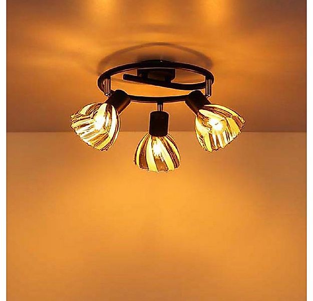 GLOBO LIGHTING Deckenleuchte, Leuchtmittel nicht inklusive, Deckenleuchte D günstig online kaufen