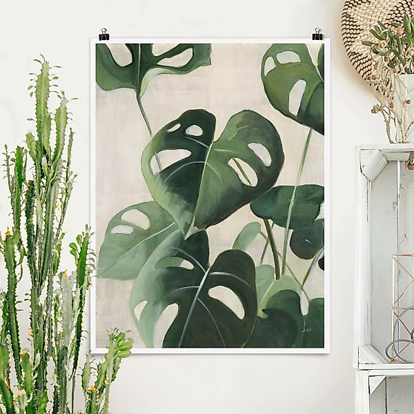 Poster Tropische Pflanzenstudie II günstig online kaufen