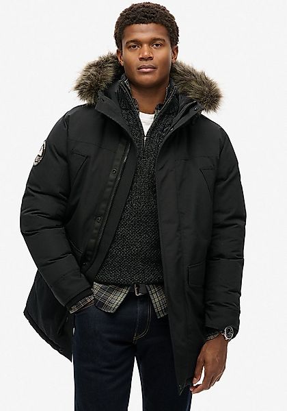 Superdry Parka EVEREST FAUX FUR PARKA JACKET Kunstfaser, loose fit günstig online kaufen