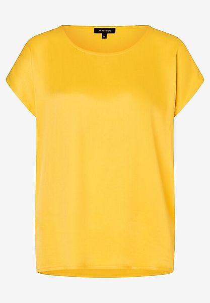 Shirt mit Satinfront, sunset yellow, Sommer-Kollektion günstig online kaufen