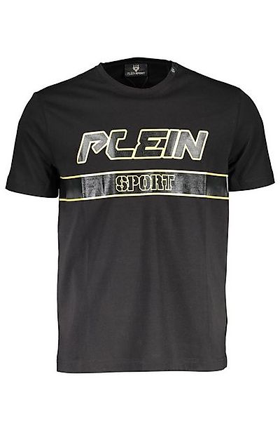 PLEIN SPORT T-Shirt Stylishes Herren Kurzarm T-Shirt in Schwarz mit günstig online kaufen