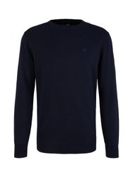 TOM TAILOR Rundhalspullover (1-tlg) günstig online kaufen