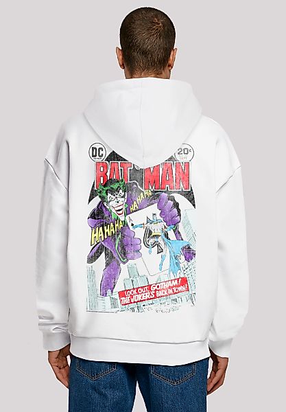 F4NT4STIC Kapuzenpullover "Batman Joker Playing Card Cover", Print günstig online kaufen