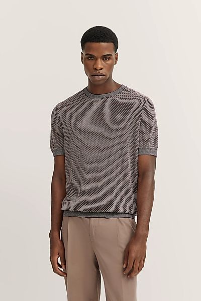 bugatti T-Shirt mit Wabenstruktur günstig online kaufen