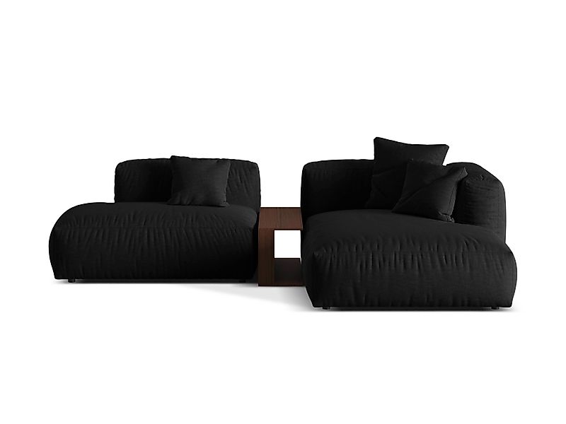 Micadoni Ecksofa Martina, 2-Sitzer mit Couchtisch günstig online kaufen