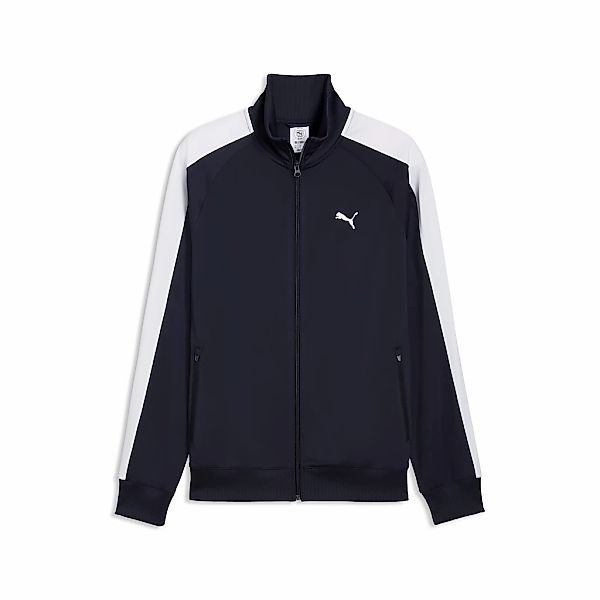 PUMA Trainingsjacke "T7 FOUNDATION POLY TRACK JACKET" ohne Kapuze mit Stehk günstig online kaufen