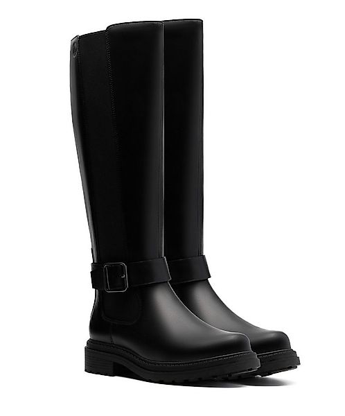 Clarks Orinoco 3 Tall Stiefel Plateauschuh, Reiterstiefel mit Lederinnensoh günstig online kaufen