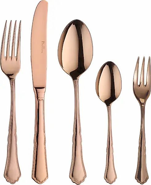 PINTINOX Besteck-Set "Settecento Treasure Bronze" Optik Bronze PVD Beschich günstig online kaufen