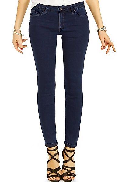 be styled Skinny-fit-Jeans Hüftjeans Skinny Hose - Stretch slim Röhrenjeans günstig online kaufen