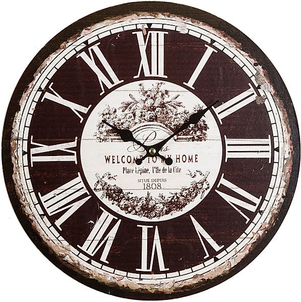 Myflair Möbel & Accessoires Wanduhr "Welcome" günstig online kaufen