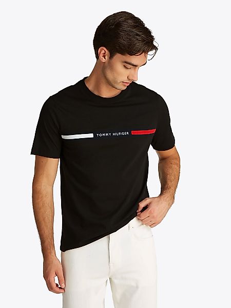 Tommy Hilfiger T-Shirt HILFIGER CHEST INSERT günstig online kaufen