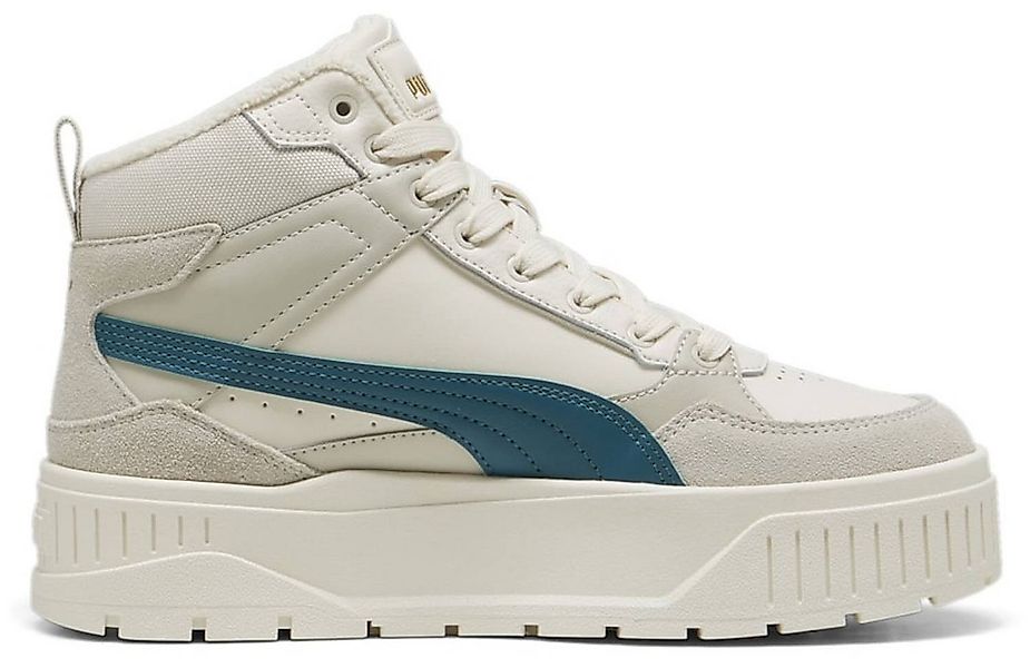 PUMA Puma Karmen II Idol Mid WTR Alpine Snow-Cold Green-Gold Sneaker günstig online kaufen