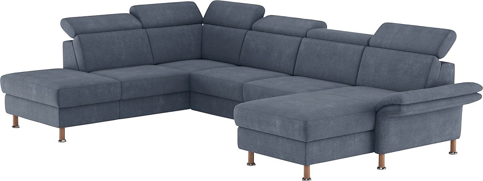 Home affaire Wohnlandschaft »Calypso U-Form« wahlweise mit motorischer Rela günstig online kaufen