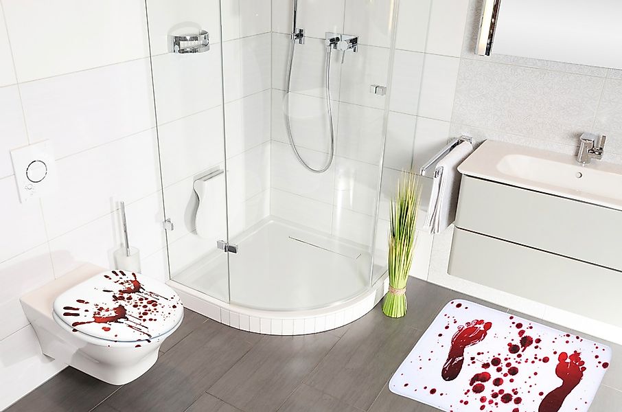 Sanilo Badaccessoire-Set "Blood", (Komplett-Set, 3 tlg.), bestehend aus WC- günstig online kaufen