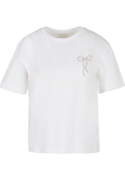 Miss Tee T-Shirt Miss Tee Bow Oneliner Tee (1-tlg) günstig online kaufen