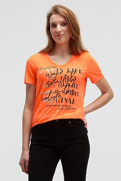 SOCCX V-Shirt, mit Baumwolle günstig online kaufen