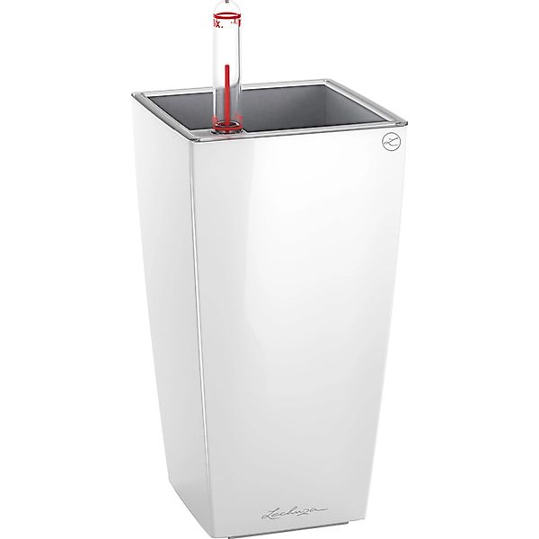 Lechuza® Pflanzkübel Pflanztopf Maxi-Cubi weiß hochglanz günstig online kaufen