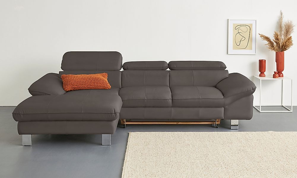 COTTA Ecksofa Driver L-Form, mit Kopfteilverstellung, günstig online kaufen