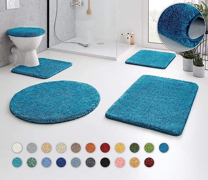 Kleine Wolke Badematte RELAX, Höhe 30 mm, rutschhemmend beschichtet, fußbod günstig online kaufen