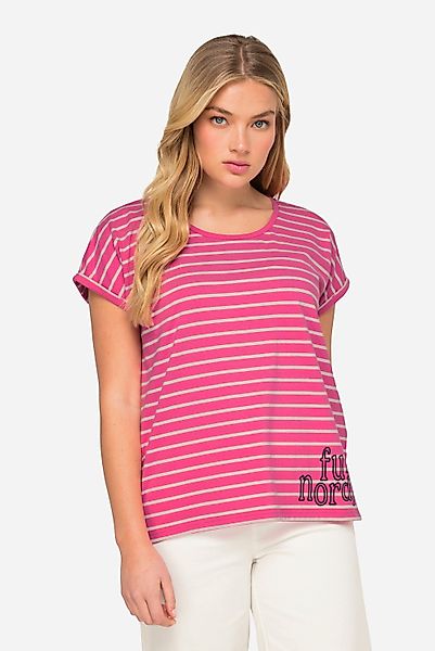 Laurasøn T-Shirt T-Shirt oversized Ringel Rundhals günstig online kaufen