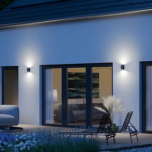 STEINEL Außenwandlampe L940 C, anthrazit, Metall, 2-flg. günstig online kaufen