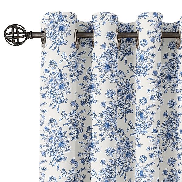 Abakuhaus Gardine Dekorative 2-Panel-Fenstervorhänge für Schlafzimmer günstig online kaufen
