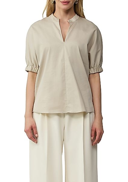 s.Oliver BLACK LABEL Kurzarmbluse mit Tunika-Ausschnitt günstig online kaufen