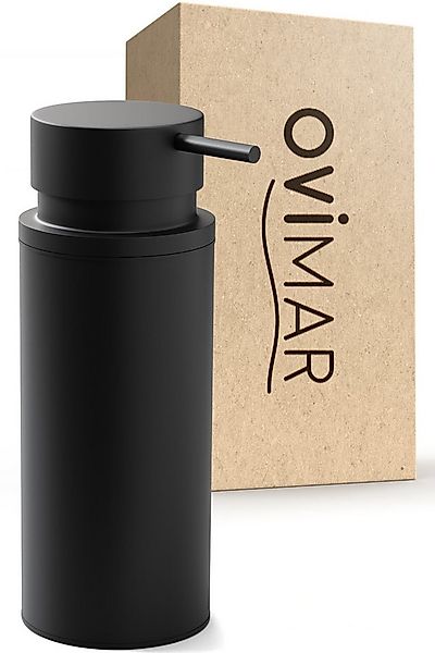 ovimar Seifenspender, (1-tlg), aus Edelstahl in Schwarz zur günstig online kaufen