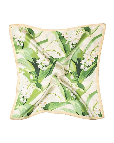 MayTree Seidentuch quadratisch Maiglöckchen 53x53, (Stück), günstig online kaufen
