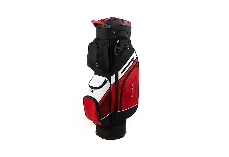 RAIKOU Golfballtasche Golf Cartbag mit 14-fach Organizer, wasserabweisende günstig online kaufen