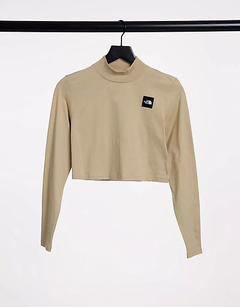 The North Face – Nekku– Langärmliges T-Shirt in Khaki-Grün günstig online kaufen