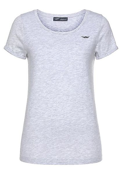 Arizona T-Shirt Kurzarm, figurbetont, Basic-Stil, aus Baumwollmischung günstig online kaufen